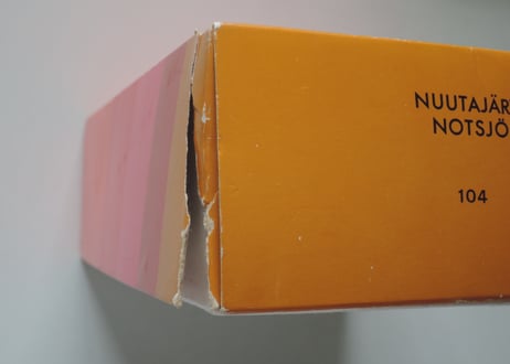 【ヴィンテージ】　6こ箱付き カイ・フランク ファセッティ タンブラー グラス ヌータヤルヴィ イッタラ KAJ FRANCK FASETTI Nuutajarvi