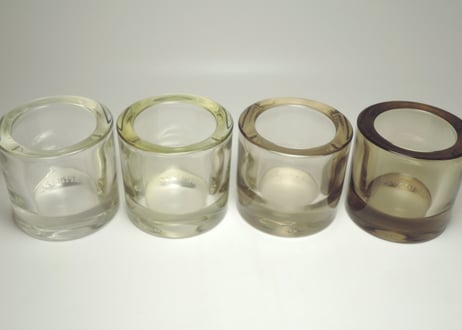 【中間色】 4色セット イッタラ キビ キャンドルホルダー IITTALA KIVI marimekko unique transfer color