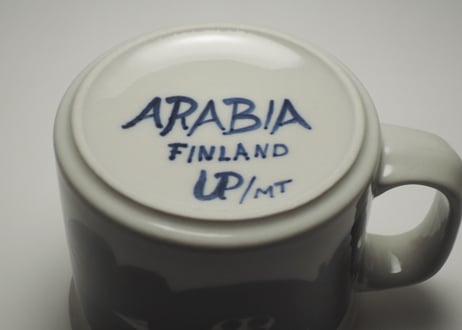 アラビア フィンランド アネモネ Dハンドル マグカップ ビアマグ ARABIA FINLAND Anemone