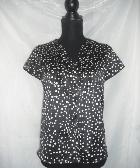Polka dot blouse