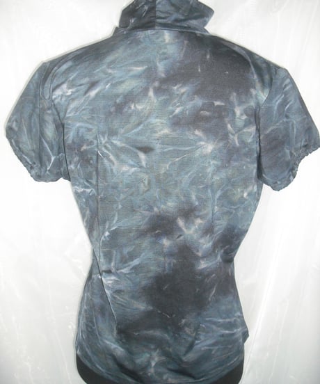 3D mesh high neck tops