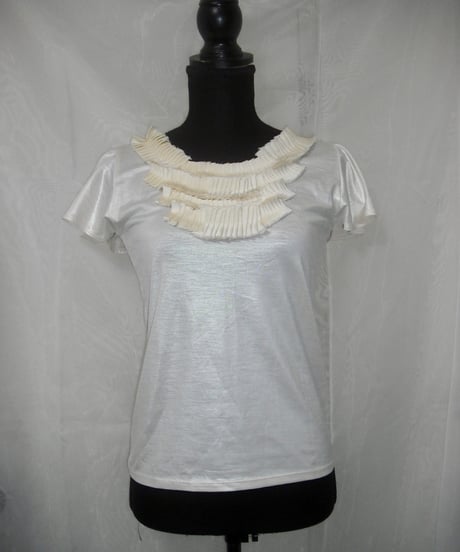 drape gloss White tops