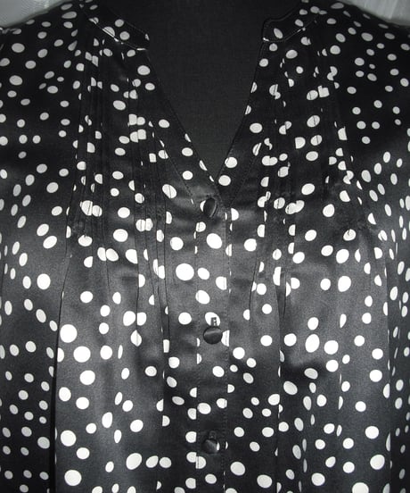 Polka dot blouse
