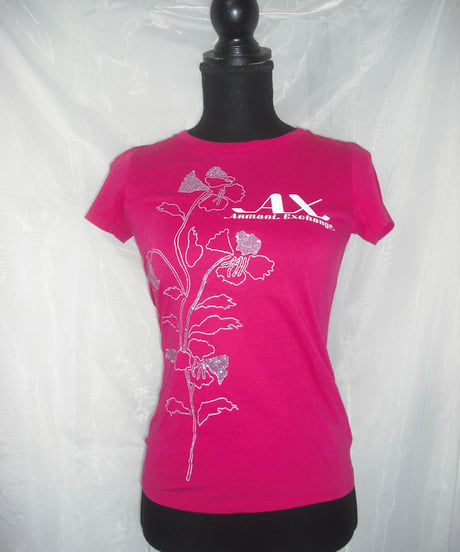 ARMANI vivid pink Tight T