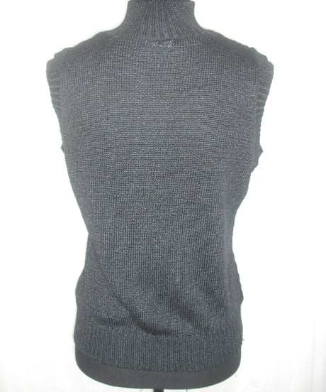 black cable Knit