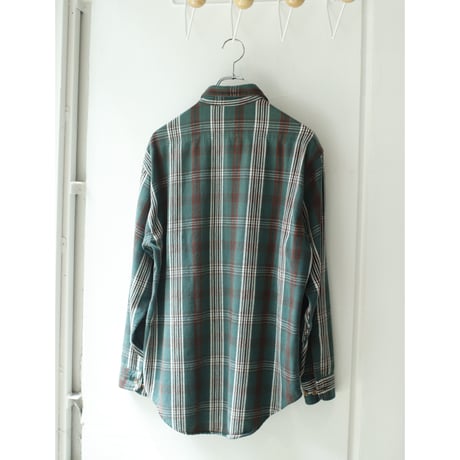 90~00’s St John’s Bay L/S Heavy flannel shirts #Green