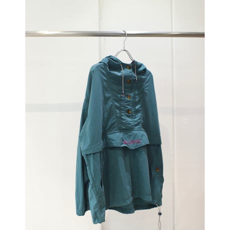 90’s ~ Columbia Cotton wood pullover Anorak parka #Forest