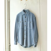 90’s~ The Territory Ahead L/S Corduroy shirt #Sky Blue