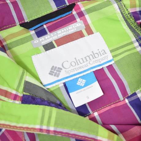 Columbia Nylon Hooded Jacket #nice plaid