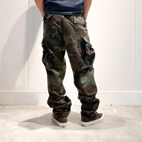 Goows × circle Over Dye Camo Pants Woodland Camo 5
