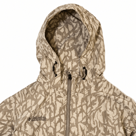 Columbia Nylon Hooded Jacket #camo