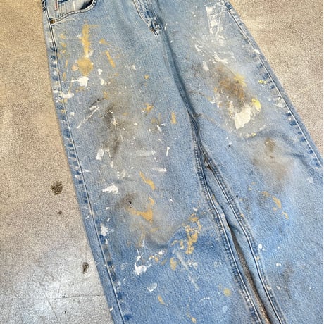 00’s Carhartt 5pkt Dirty Denim pants #1
