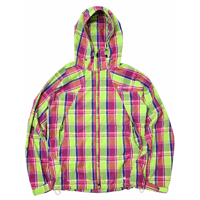 Columbia Nylon Hooded Jacket #nice plaid
