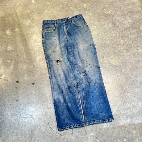 00’s Carhartt 5pkt Dirty Denim pants #2