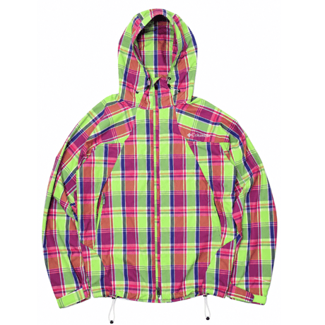 Columbia Nylon Hooded Jacket #nice plaid