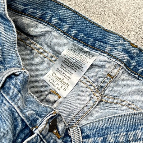 00’s Carhartt 5pkt Dirty Denim pants #3