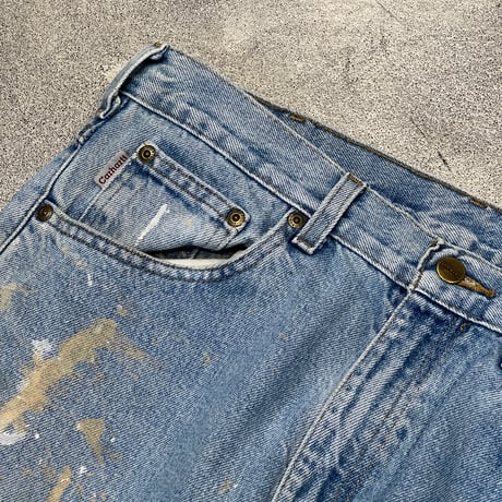 00’s Carhartt 5pkt Dirty Denim pants #1
