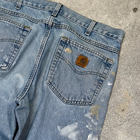 00’s Carhartt 5pkt Dirty Denim pants #1