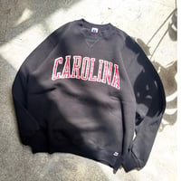 90’s CAROLINA College logo print sweatshirt