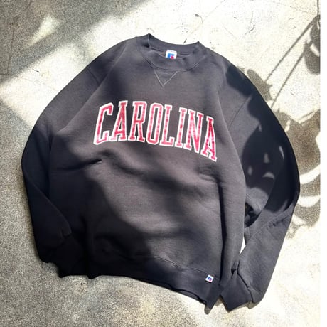 90’s CAROLINA College logo print sweatshirt