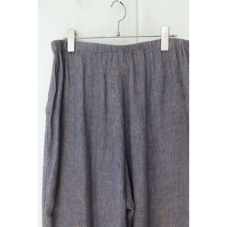 90’s FLAX Linen baggy silhouette pants