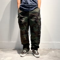 Goows × circle Over Dye Camo Pants Woodland Camo 11