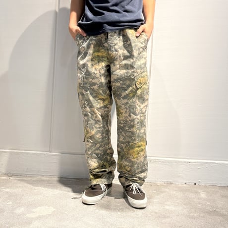 Goows × circle Over Dye Camo Pants Digital Camo 7