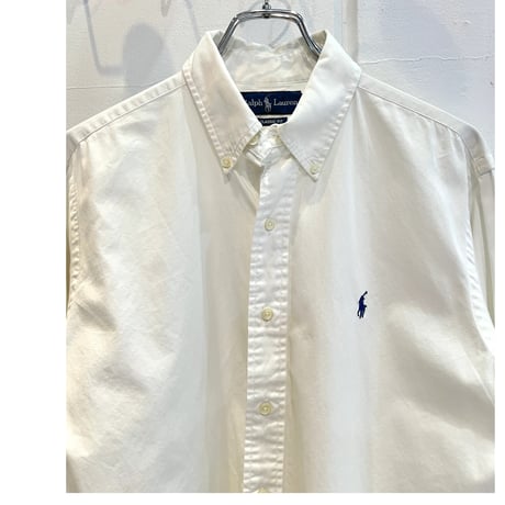 Ralph Lauren cotton L/S shirts #White