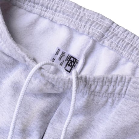 Los Angeles Apparel 14oz Heavy Fleece Straight Leg Sweatpants - Ash