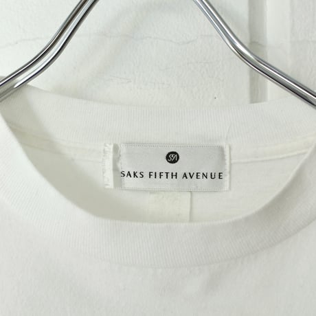 90-00’s Saks Fifth Avenue S/S Logo T-shirts