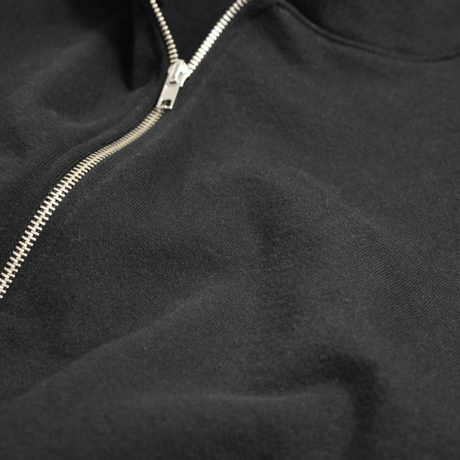 Los Angeles Apparel 14oz Heavy Fleece Full Zip Hoodie - Black