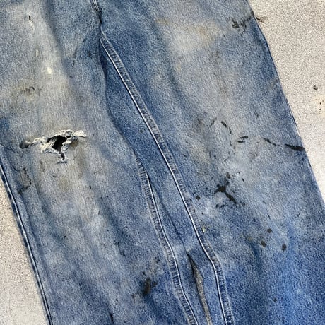 00’s Carhartt 5pkt Dirty Denim pants #2