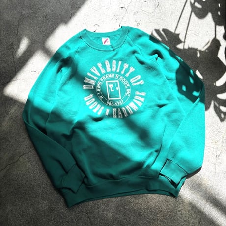 90’s company logo print sweatshirt