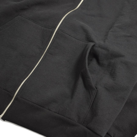 Los Angeles Apparel 14oz Heavy Fleece Full Zip Hoodie - Black