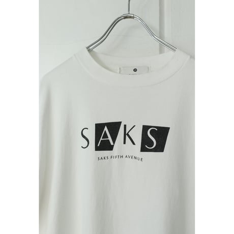 90-00’s Saks Fifth Avenue S/S Logo T-shirts