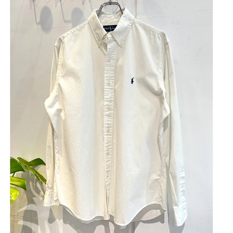 Ralph Lauren cotton L/S shirts #White