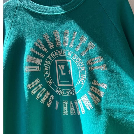 90’s company logo print sweatshirt