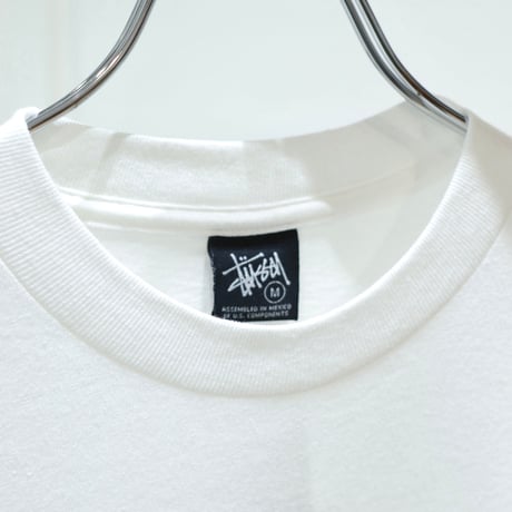00's STUSSY John Paul II T-shirt #White