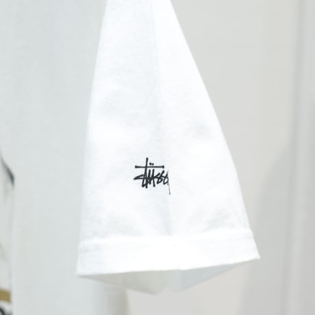 00's STUSSY John Paul II T-shirt #White