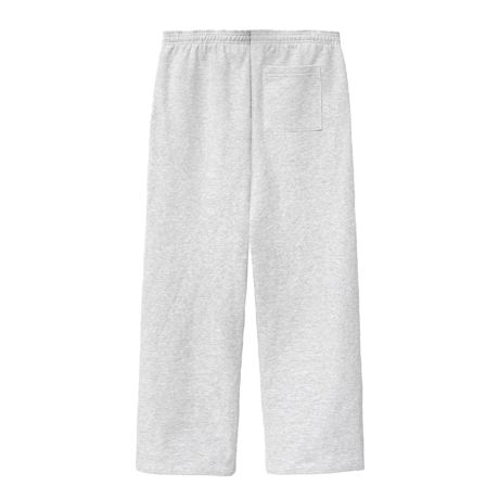 Los Angeles Apparel 14oz Heavy Fleece Straight Leg Sweatpants - Ash