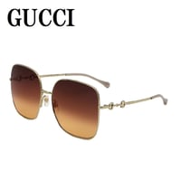 日本正規品 GUCCI SUNGLASSES GG0879S 004 BROWN GOLD グッチ サングラス ノーズパッド 眼鏡 UVカット メンズ レディース ブラウン ゴールド