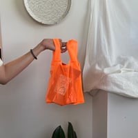 DRIP BAG & mini eco bag （蛍光オレンジメッシュ）