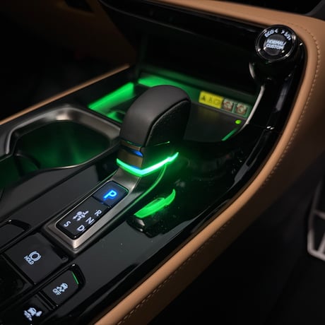 レクサスNX【年次改良後】 シフトイルミforスタンダードノブ　Lexus NX Shift Illuminator (Standard Knob), Mar 2024–**