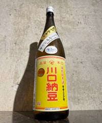 川口納豆 特別純米 ササニシキ 原酒 黄ラベル R7BY 1800ml