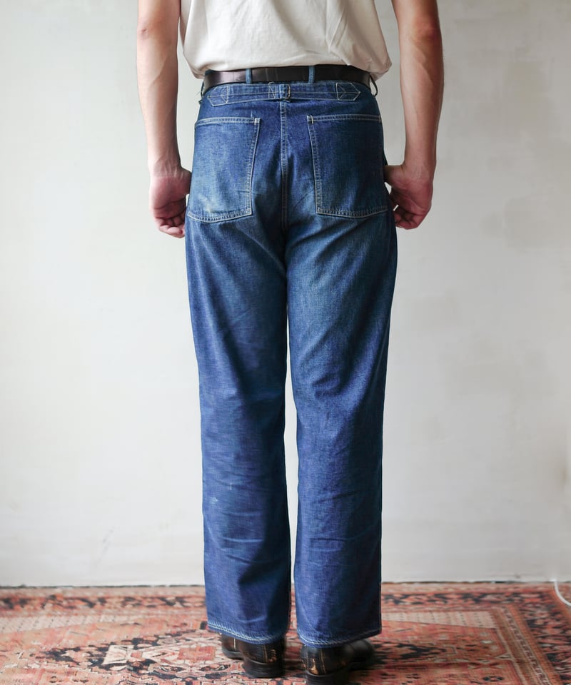 Denim Military Trousers W21 | Nuu