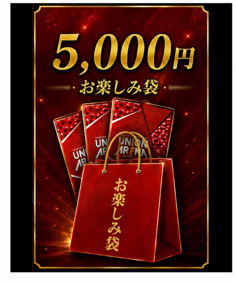 ユニオンアリーナ お楽しみ袋　5,000円