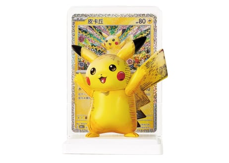 【お取寄せ】绘梦点睛　30周年ピカチュウフィギュアコレクション 未開封品 ポケモンカード 中国限定