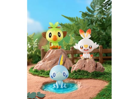 【お取寄せ】「玩乐主义」ポケモン30周年 最初の仲間  御三家セット 中国限定