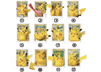 【お取寄せ】绘梦点睛　30周年ピカチュウフィギュアコレクション 指定バラ売り ポケモンカード 中国限定