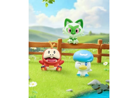 【お取寄せ】「玩乐主义」ポケモン30周年 最初の仲間  御三家セット 中国限定